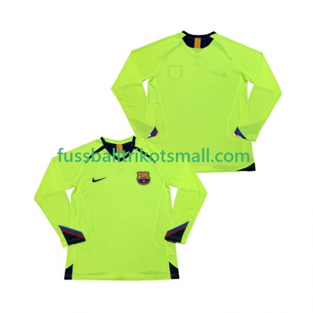 Fußballtrikots FC Barcelona 2006 Retro 2005 Langarm Auswärts-trikot kaufen